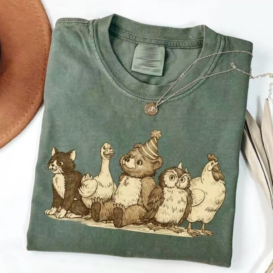 Little Bear Vintage 90s Animals T-Shirt/Sweatshirt/Hoodie