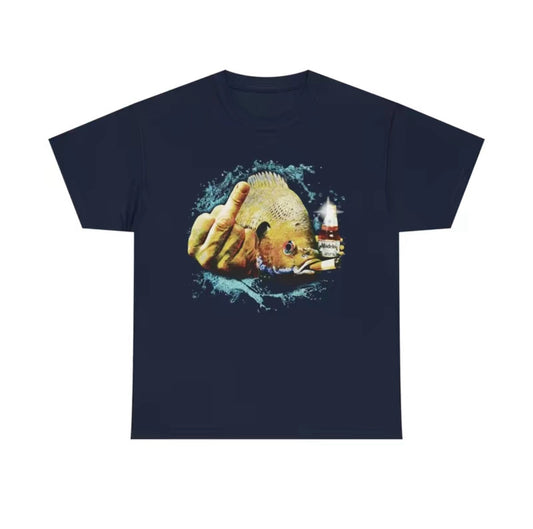 Dope Bluegill Fish Middle Finger Funny T-Shirt/Sweatshirt/Hoodie