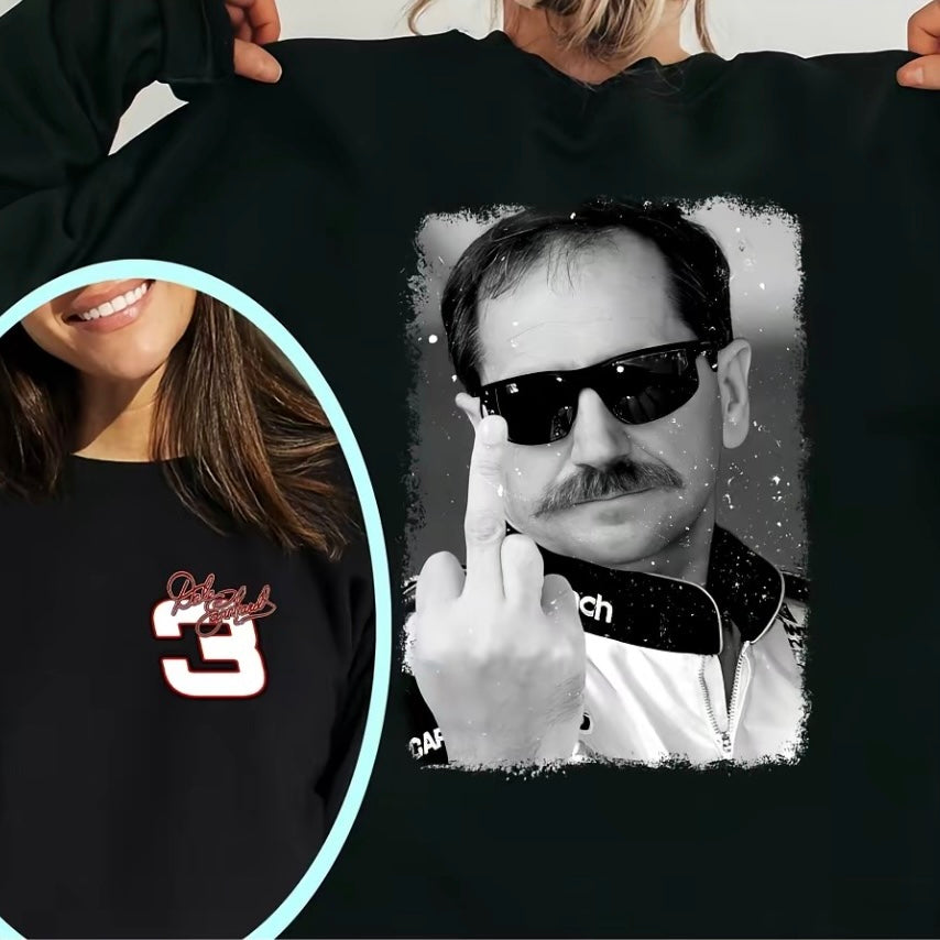 Dale Earnhardt Middle Finger Vintage T-Shirt/Sweatshirt/Hoodie