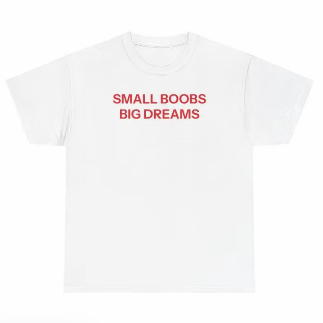 Small Boobs Big Dreams T-Shirt/Sweatshirt/Hoodie