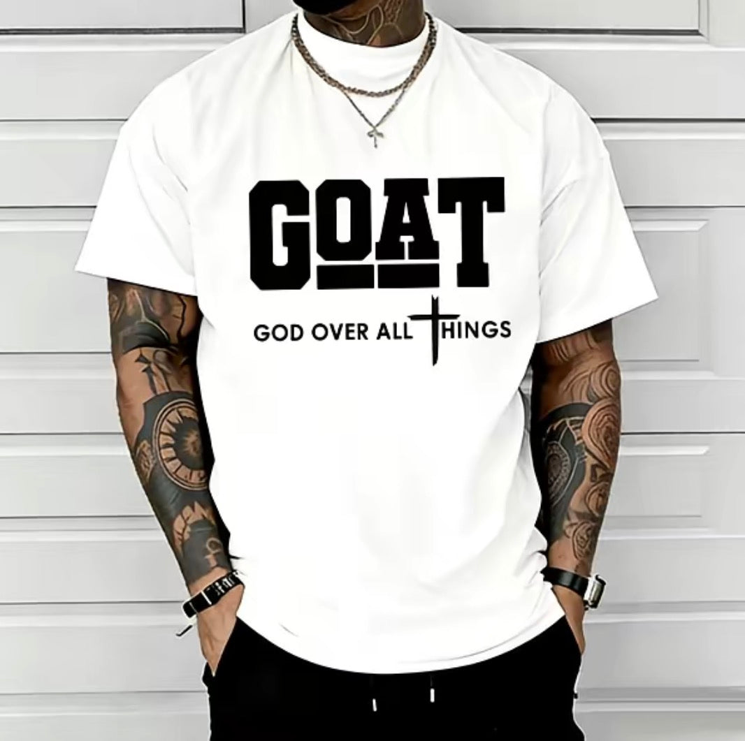 Goat Cross God Over All Things T-Shirt/Sweatshirt/Hoodie