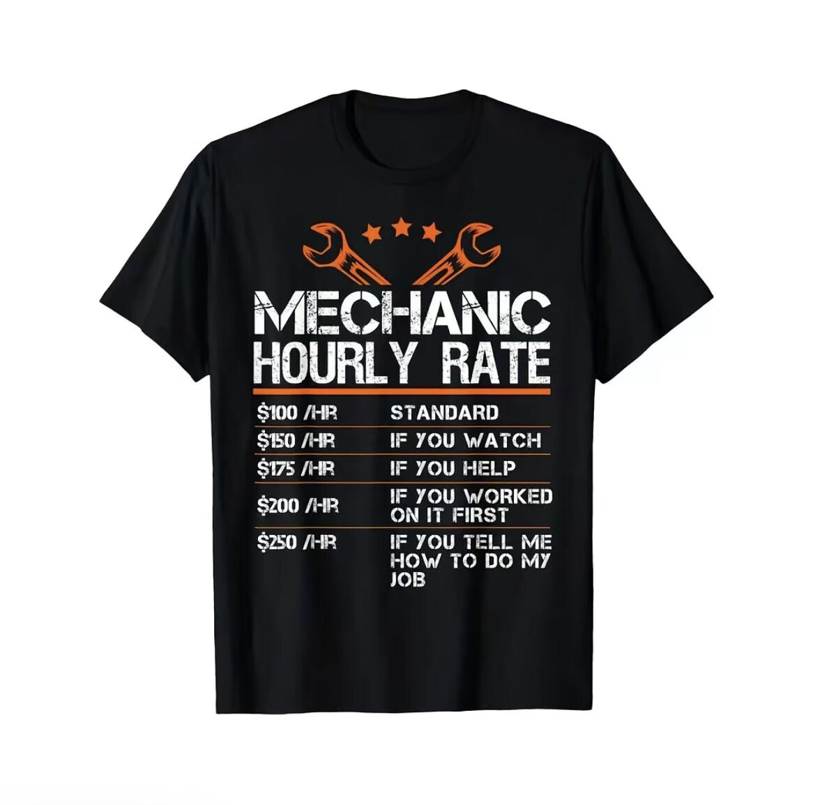 Mechanic Hourly Rate Auto Repair T-Shirt/Sweatshirt/Hoodie