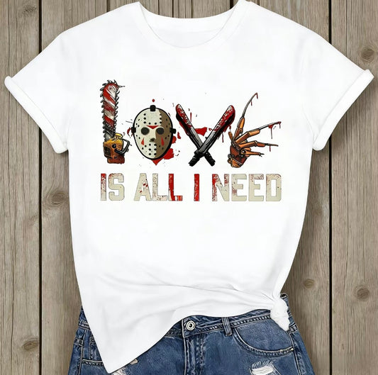 Love Is All I Need Halloween Squad T-Shirt/Sweatshirt/Hoodie