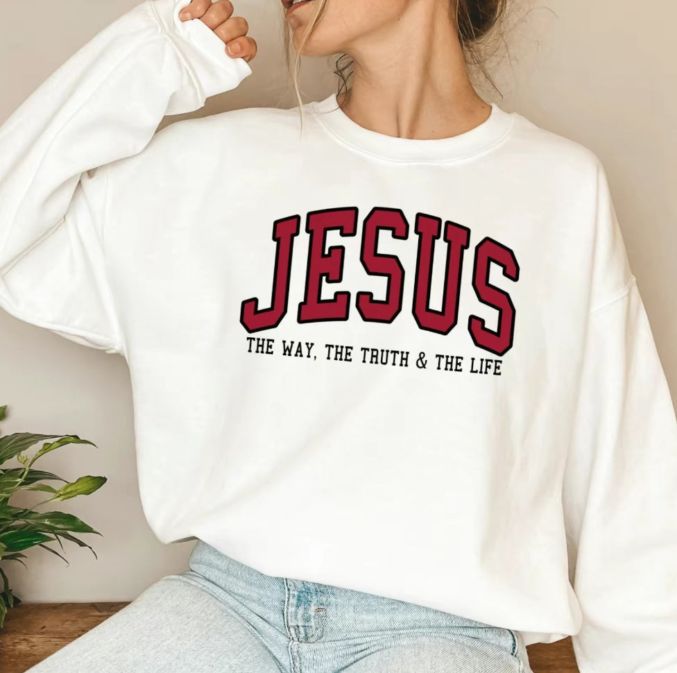 Christian Jesus Faith The Way The Truth & The Life T-Shirt/Sweatshirt/Hoodie