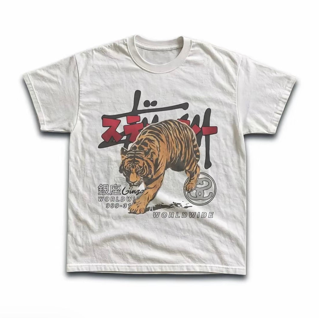 Vintage Tiger Worldwide Graphic T-Shirt/Sweatshirt/Hoodie
