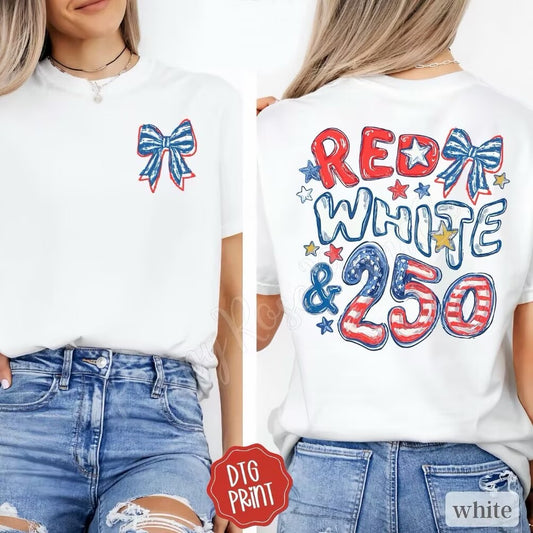 Red White & 250 T-Shirt/Sweatshirt/Hoodie