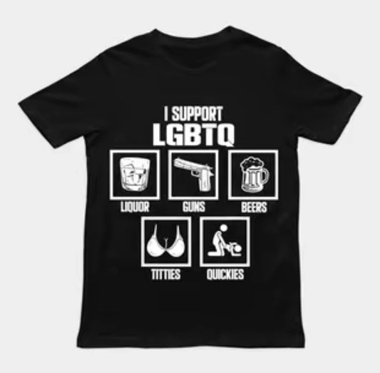 I Support LGBTQ T-Shirt/Sweatshirt/Hoodie