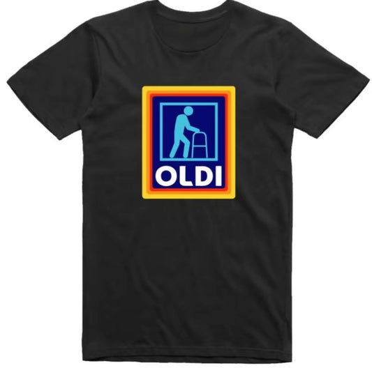 Oldi Parody Mens Funny T-Shirt/Sweatshirt/Hoodie