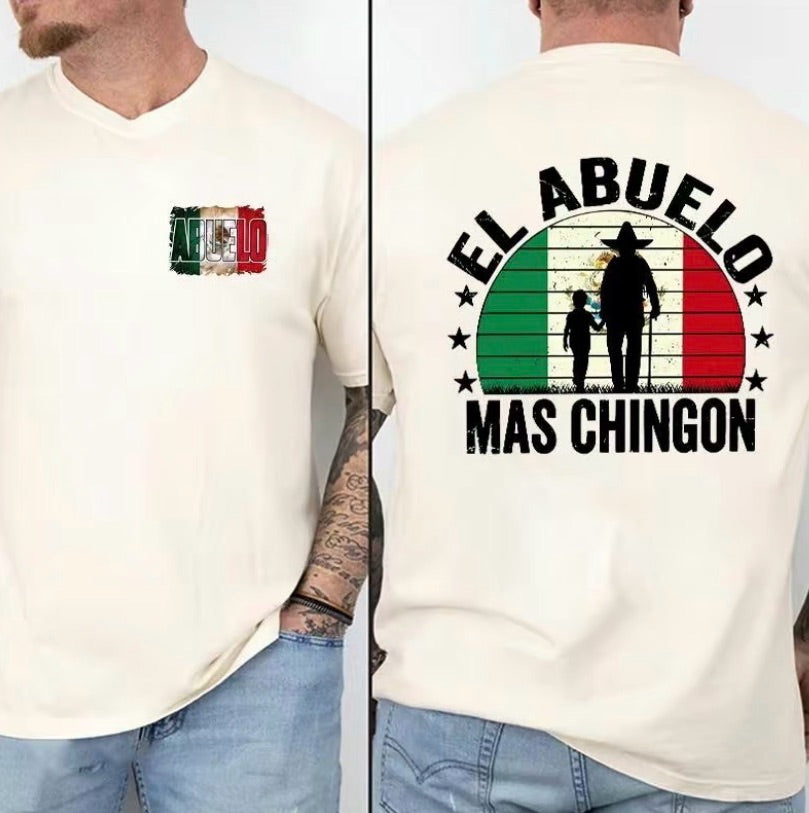 Latino Dad El Abuelo Mas Chingon T-Shirt/Sweatshirt/Hoodie