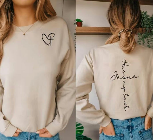 Jesus Has My Back T-Shirt/Sweatshirt/Hoodie