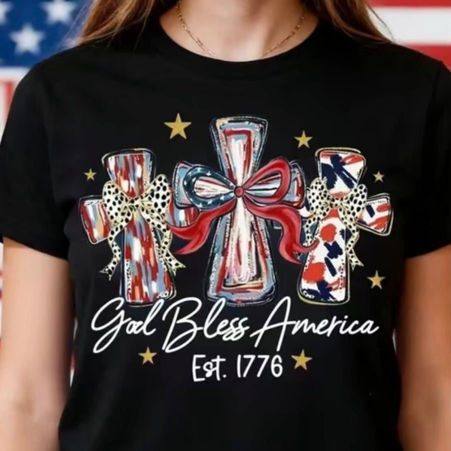 God Bless America 4th Of July T-Shirt/Sweatshirt/Hoodie