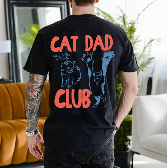 Cat Dad Club T-Shirt/Sweatshirt/Hoodie