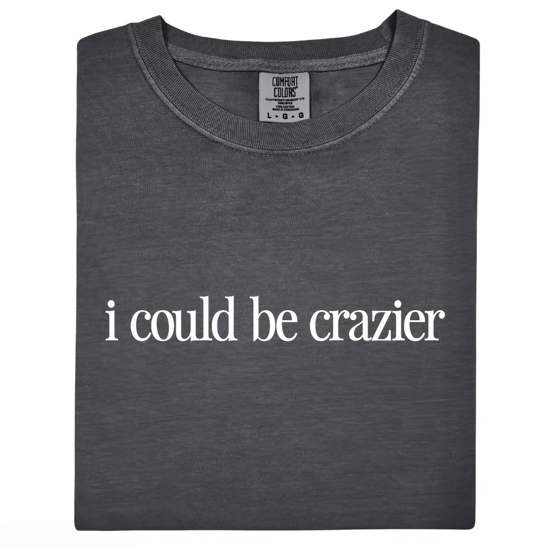 I Could Be Crazier T-Shirt/Sweatshirt/Hoodie