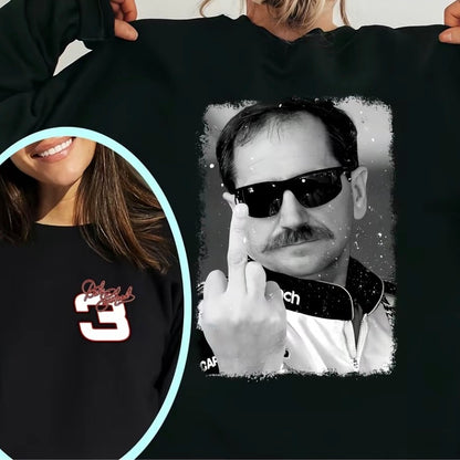 Dale Earnhardt Middle Finger Vintage T-Shirt/Sweatshirt/Hoodie