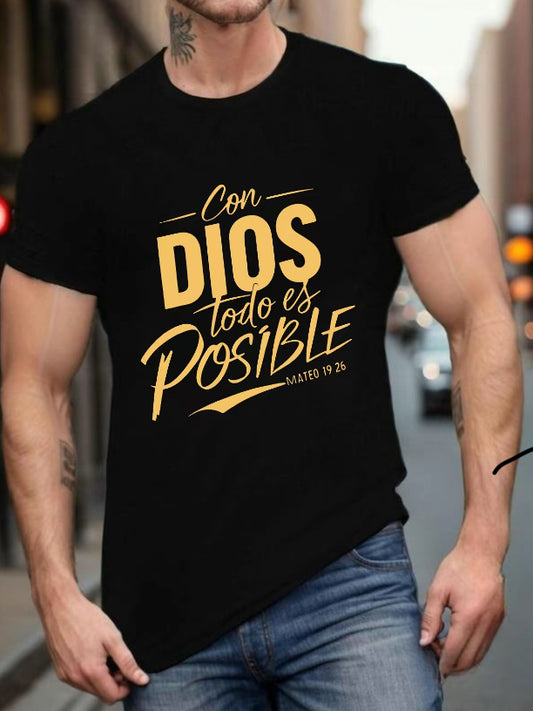 Con Dios Todo Es Posible T-Shirt/Sweatshirt/Hoodie