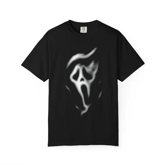 Ghostface Smoke Horror Mask Spooky Halloween T-Shirt/Sweatshirt/Hoodie