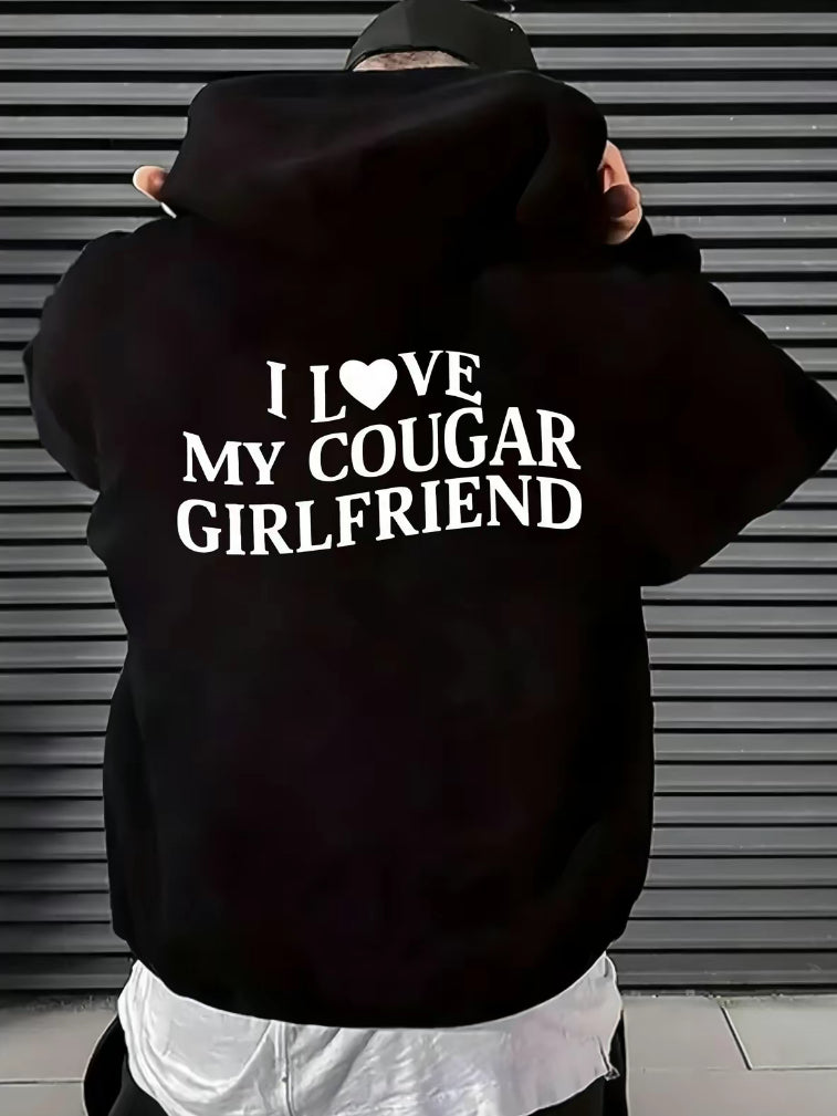I Love My Cougar Girlfriend Trendy T-Shirt/Sweatshirt/Hoodie