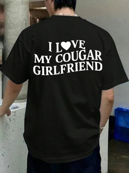 I Love My Cougar Girlfriend Trendy T-Shirt/Sweatshirt/Hoodie