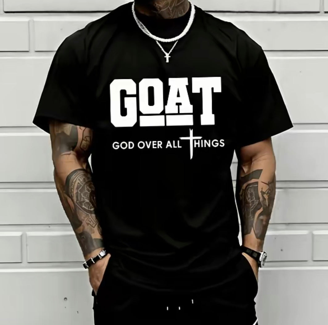 Goat Cross God Over All Things T-Shirt/Sweatshirt/Hoodie