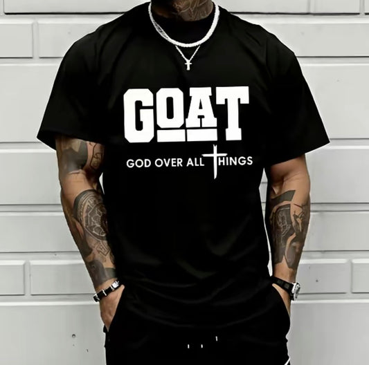 Goat Cross God Over All Things T-Shirt/Sweatshirt/Hoodie
