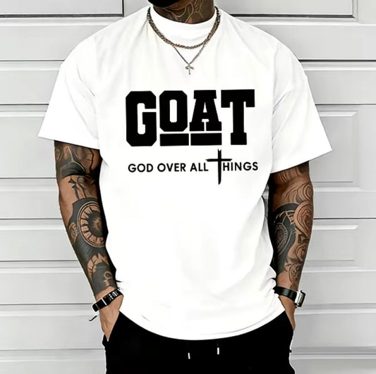Goat Cross God Over All Things T-Shirt/Sweatshirt/Hoodie