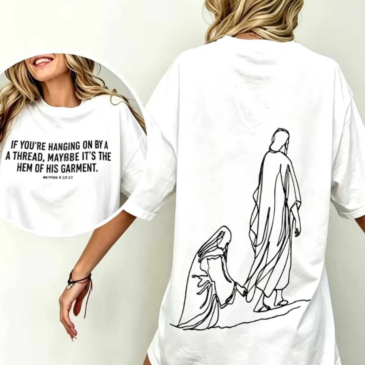 Hang By Hem Of His Garment Christian T-Shirt/Sweatshirt/Hoodie