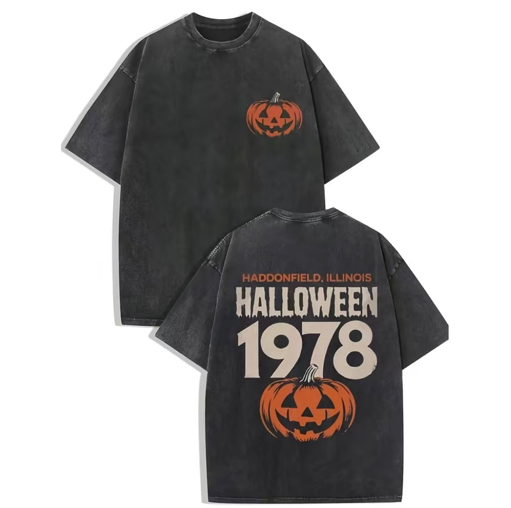 Halloween 1978 Haddonfield Vintage Washed T-Shirt/Sweatshirt/Hoodie