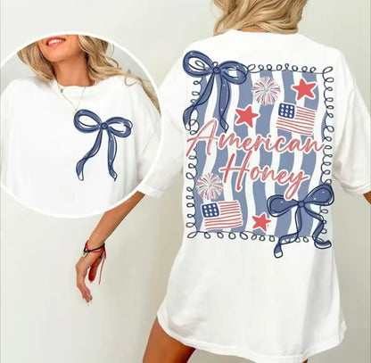 American Honey 4th Of July T-Shirt/Sweatshirt/Hoodie