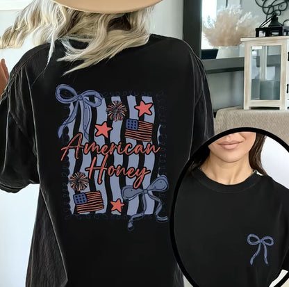 American Honey 4th Of July T-Shirt/Sweatshirt/Hoodie