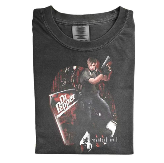 The Resident Evil Leon Dr. Pepper T-Shirt/Sweatshirt/Hoodie