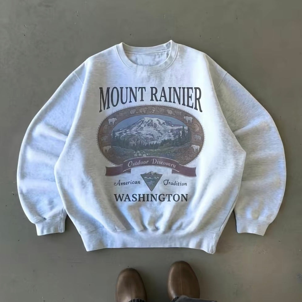 Retro Mount Rainier Washington Vintage 90s Nostalgia T-Shirt/Sweatshirt/Hoodie