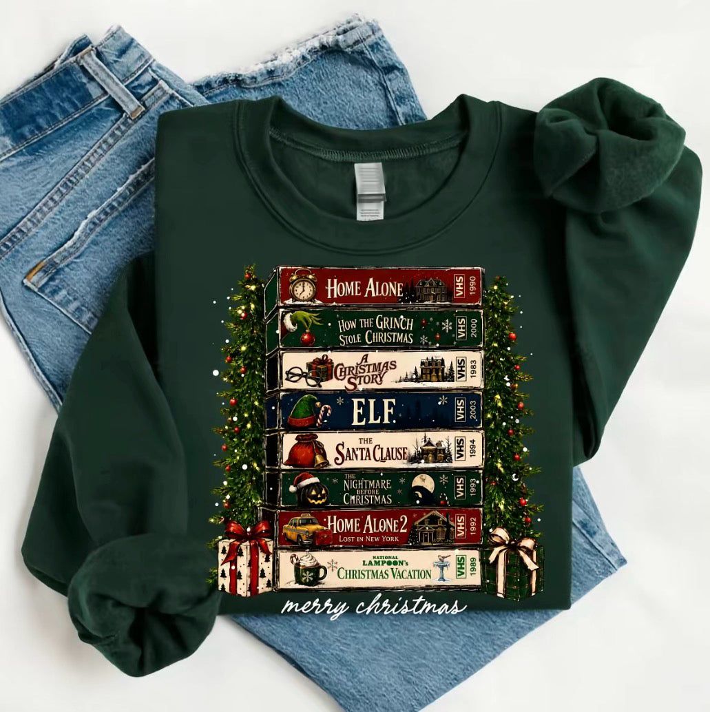 Retro Winter Movie Night T-Shirt/Sweatshirt/Hoodie