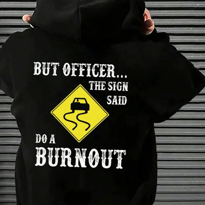 Men's Car & Letter Print T-Shirt/Sweatshirt/Hoodie