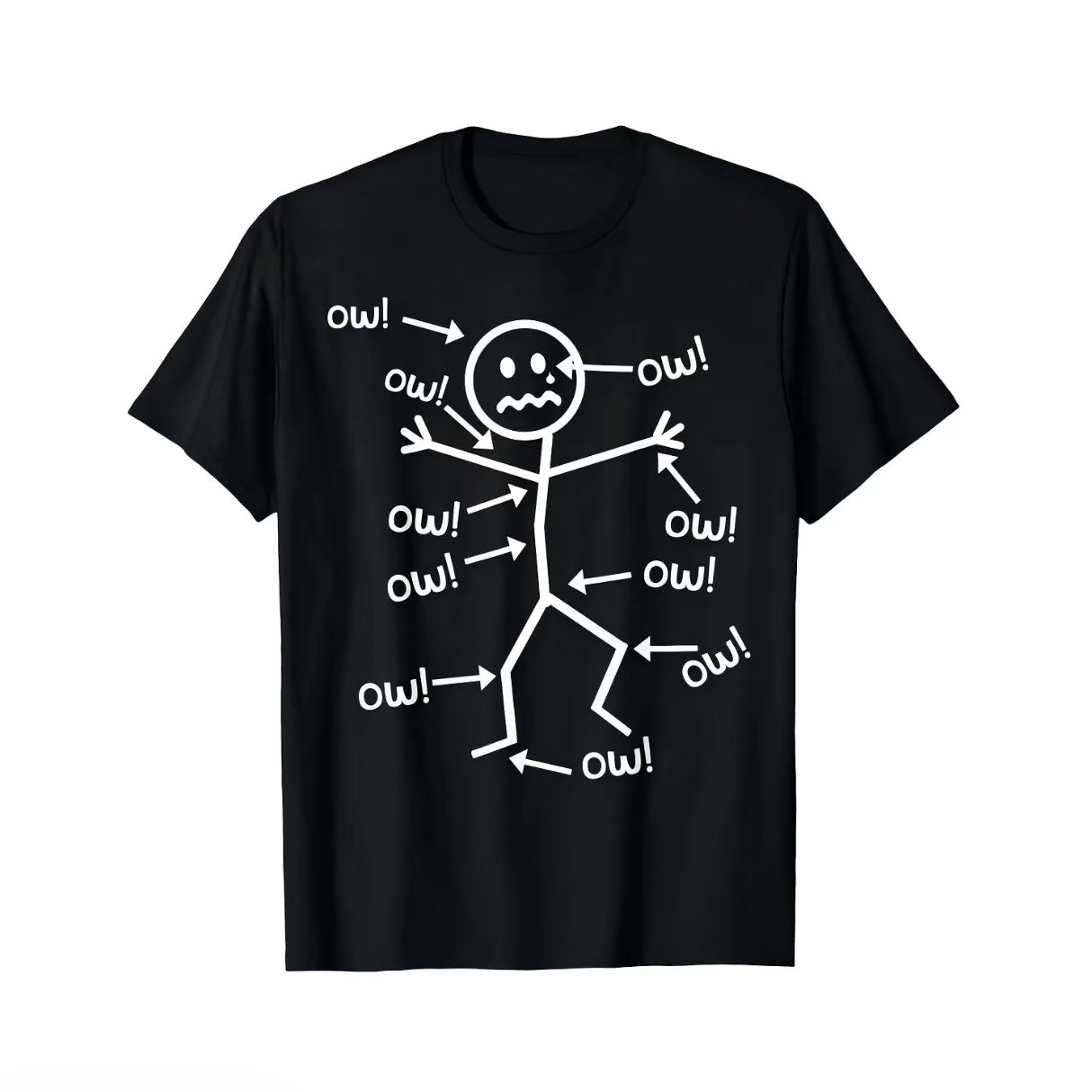 Humorous Chronic Pain Awareness Summer Casual T-Shirt/Sweatshirt/Hoodie