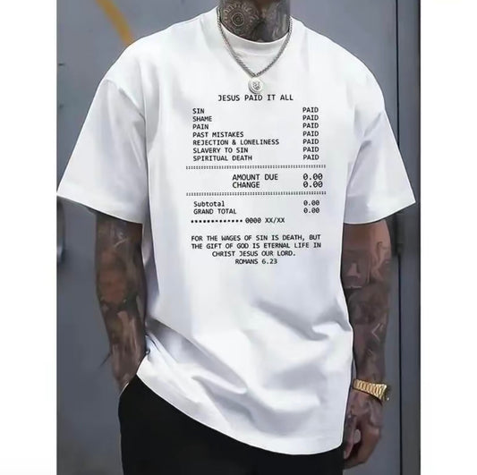 Jesus Paid It All Distressed T-Shirt/Sweatshirt/Hoodie