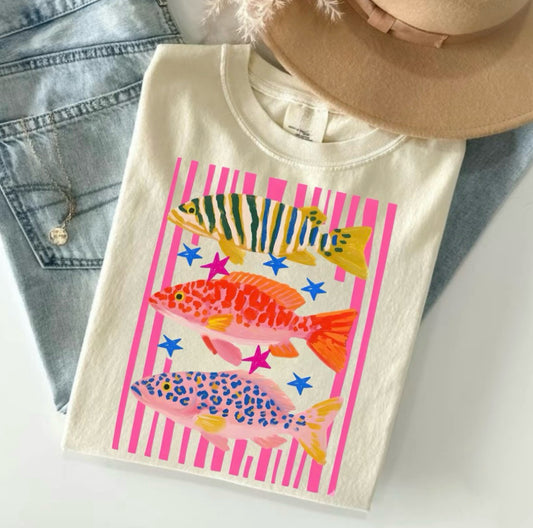 Preppy Fish Summer T-Shirt/Sweatshirt/Hoodie