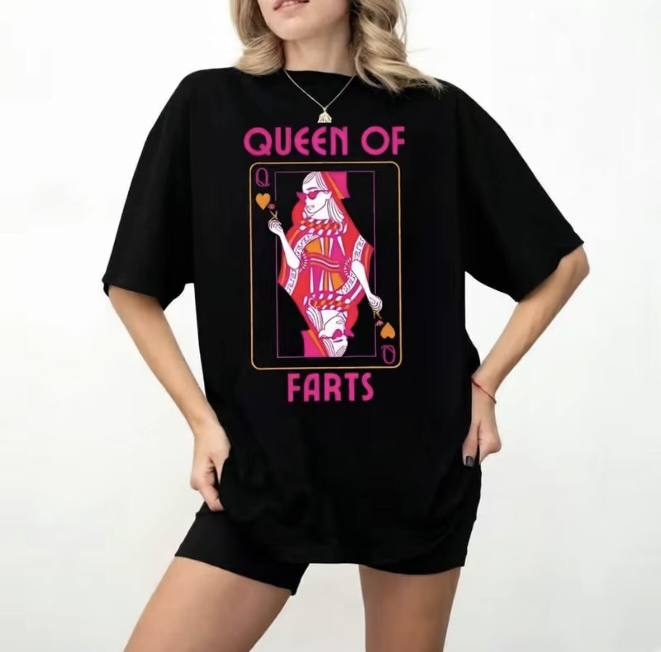 Queen Of Farts Funny T-Shirt/Sweatshirt/Hoodie