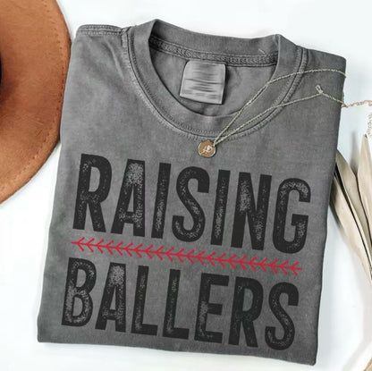 Raising Baller Baseball Mom T-Shirt/Sweatshirt/Hoodie