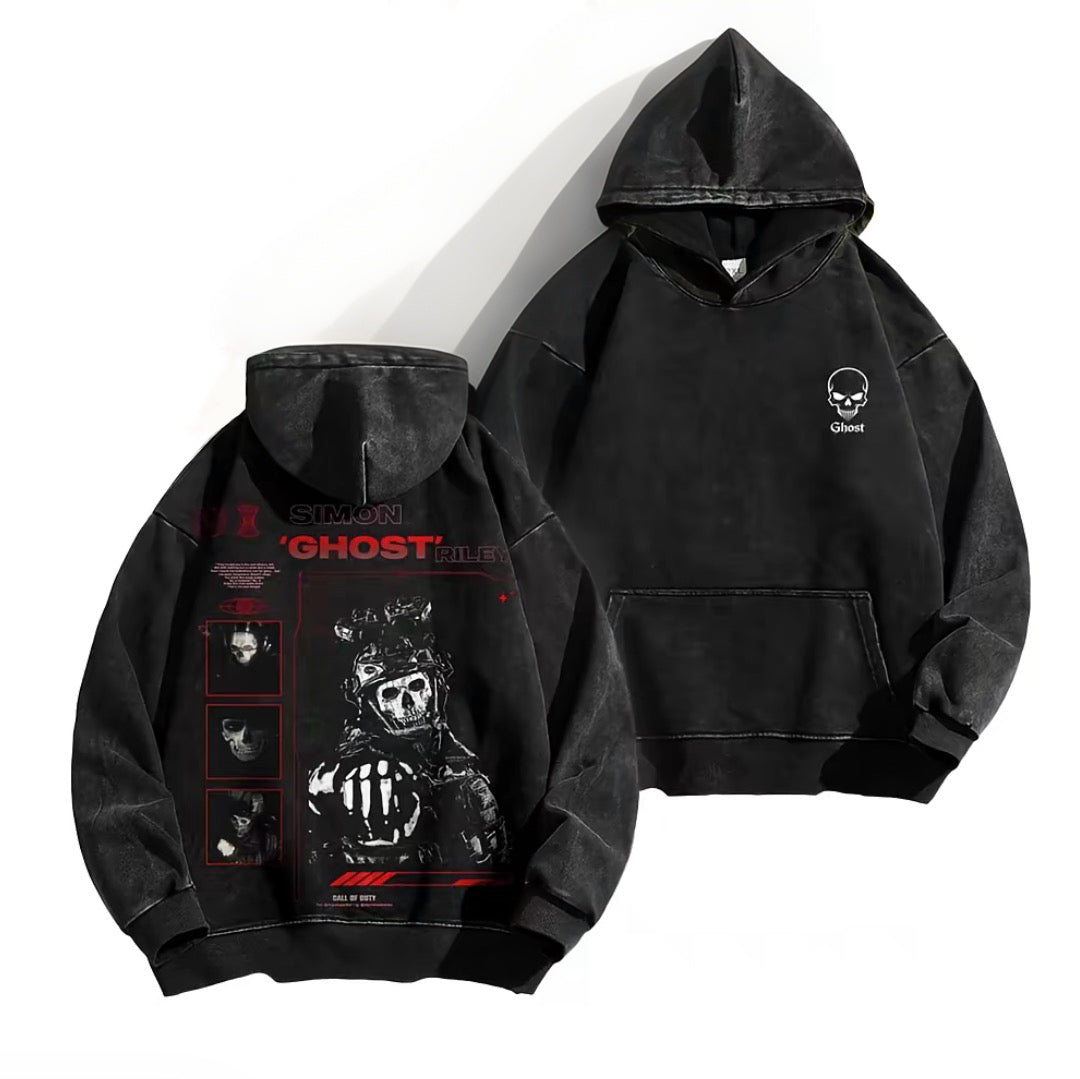 Simon "Ghost" Riley Skull Mask Warrior Call Of Duty T-Shirt/Sweatshirt/Hoodie