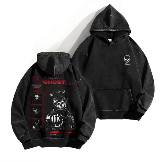 Simon "Ghost" Riley Skull Mask Warrior Call Of Duty T-Shirt/Sweatshirt/Hoodie