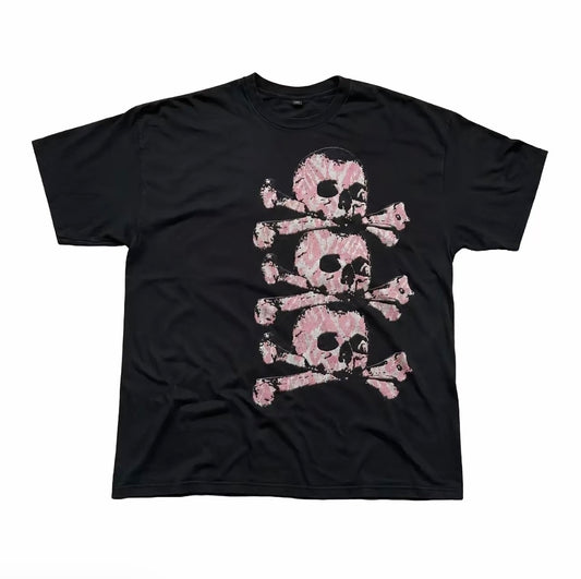 Pink Skull Graphic T-Shirt/Sweatshirt/Hoodie