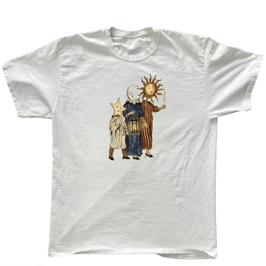 Trio Sun Moon Stars Unisex T-Shirt/Sweatshirt/Hoodie