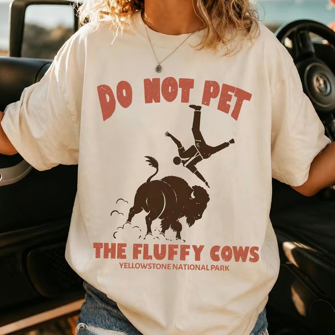 Do Not Pet The Fluffy Cows T-Shirt/Sweatshirt/Hoodie